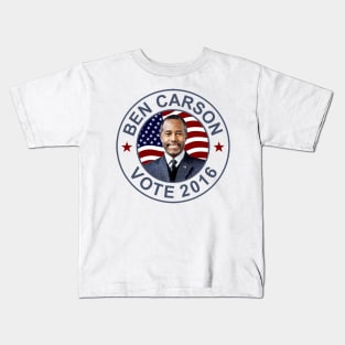 Ben Carson US Flag Kids T-Shirt